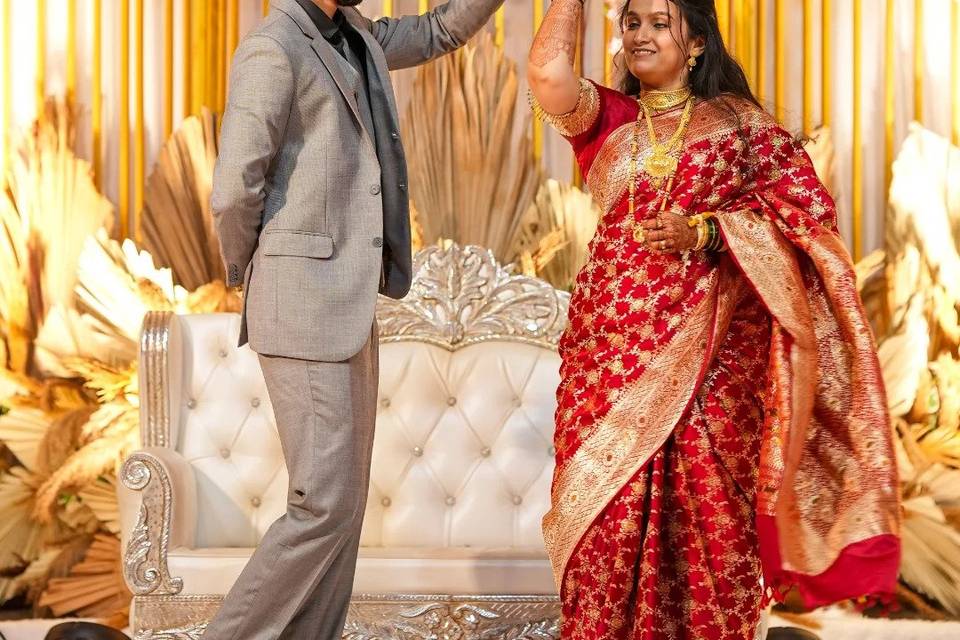 Ojas & Sayali Reception
