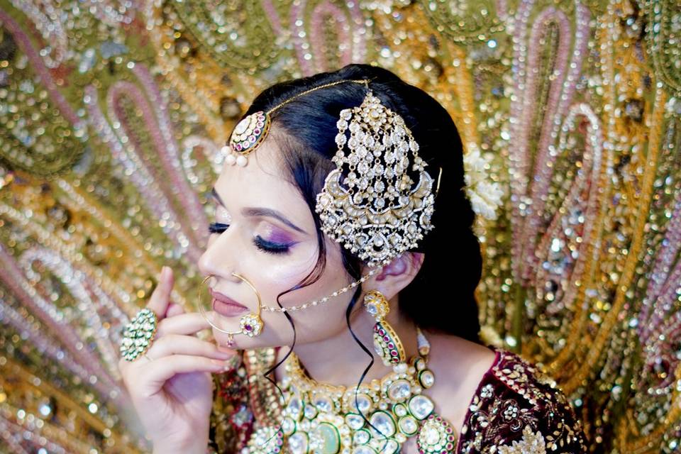 Bridal makeup