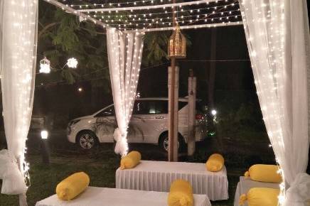 Wedding decor and lighting