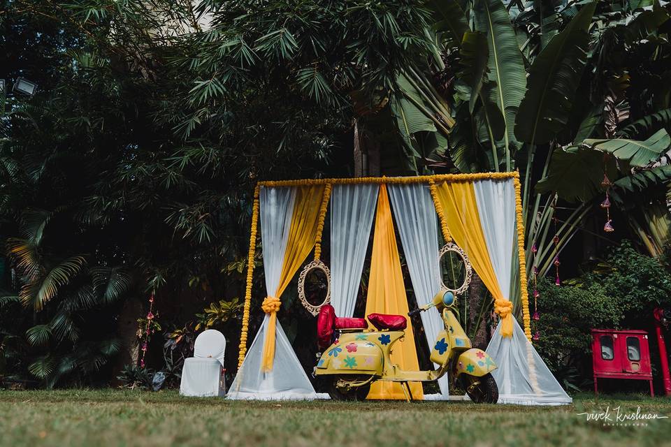 Haldi decor