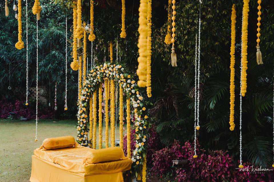 Haldi decor