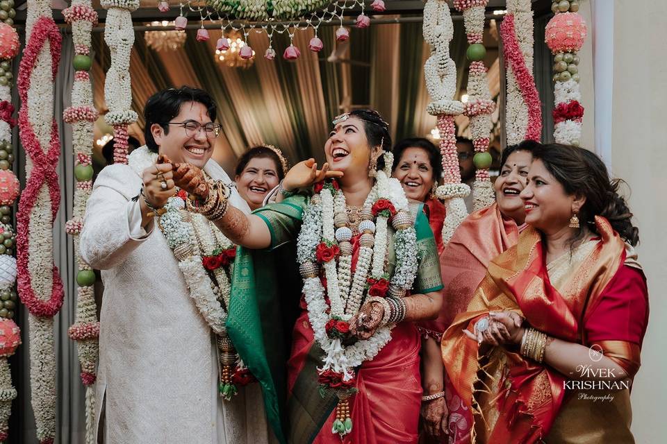 Wedding Bride and groom