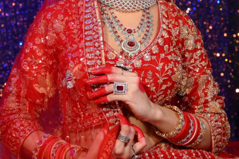 Bridal makeup