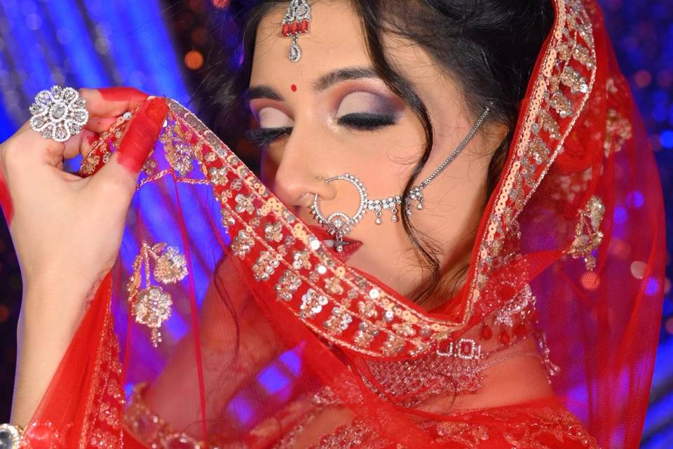 Bridal makeup