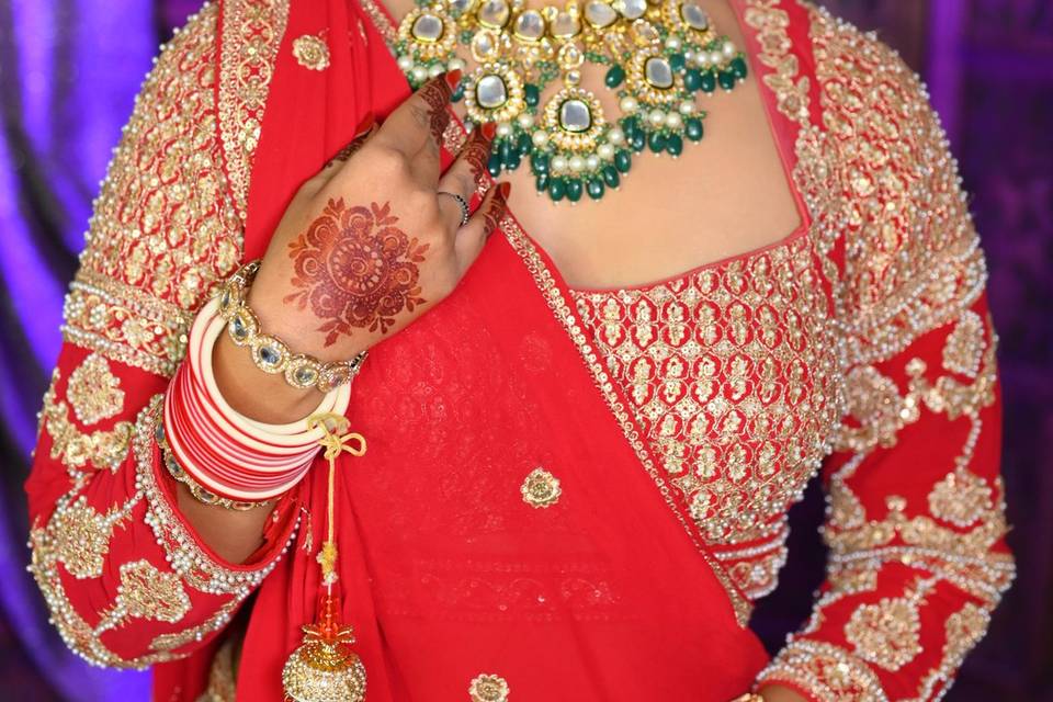 Bridal makeup