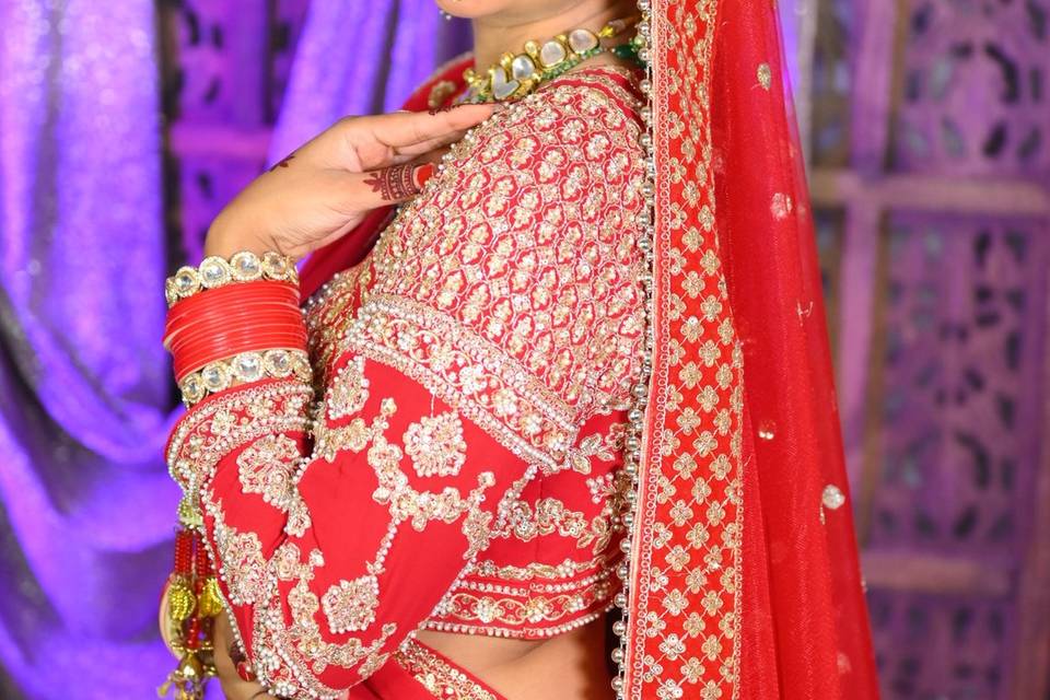 Bridal makeup