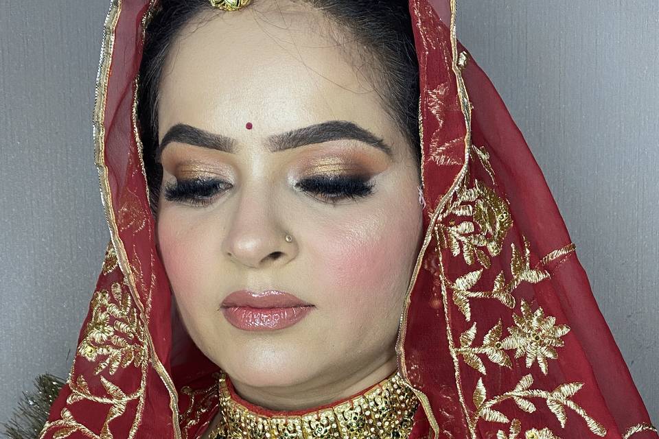 Bridal makeup