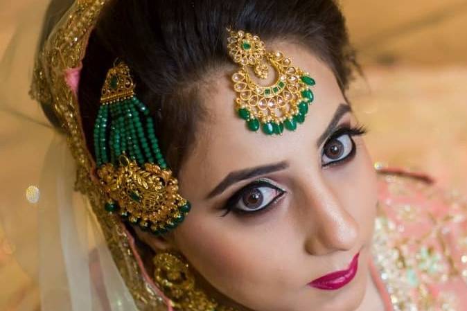 Bridal makeup