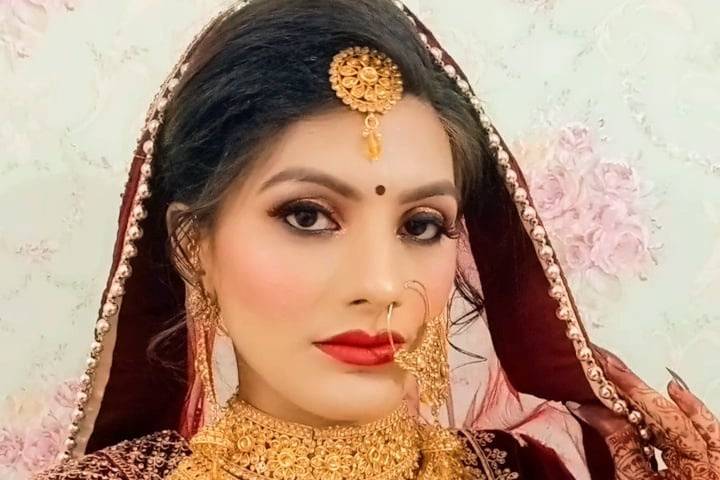 Bridal makeup