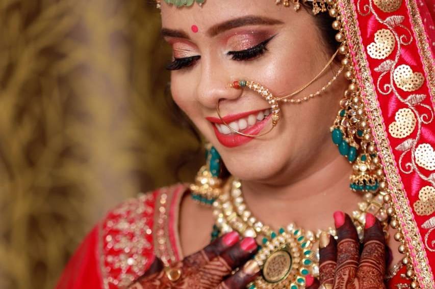 Bridal makeup