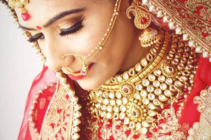 Bridal makeup