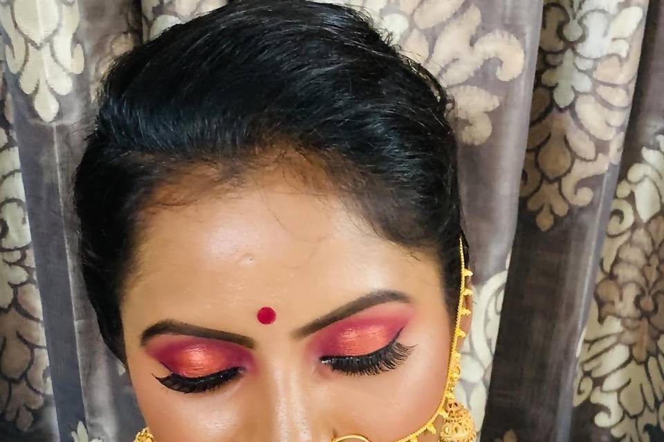 Bridal makeup