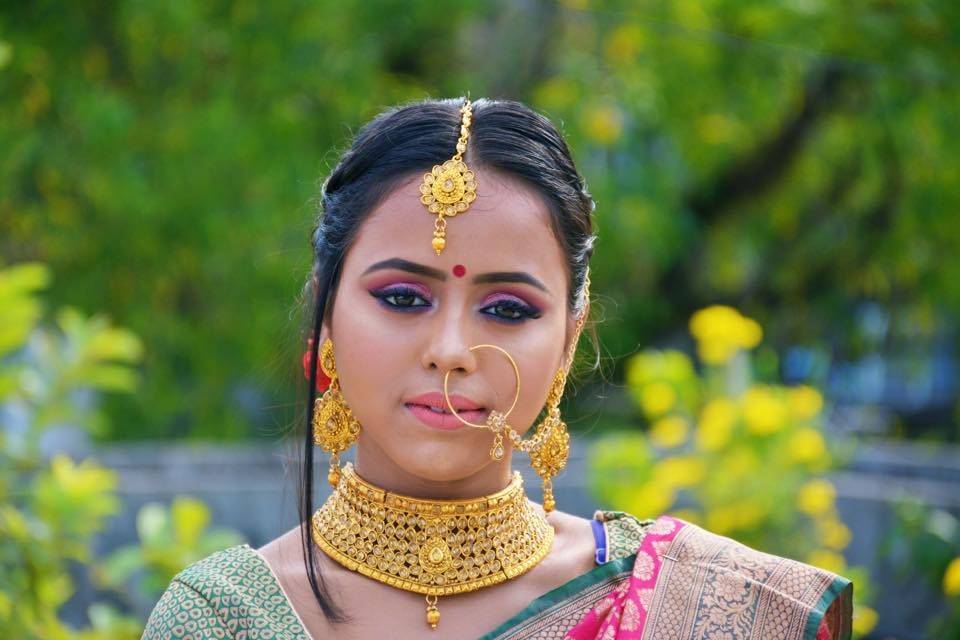 Bridal makeup