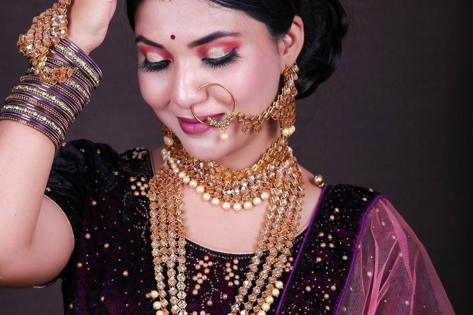 Bridal makeup