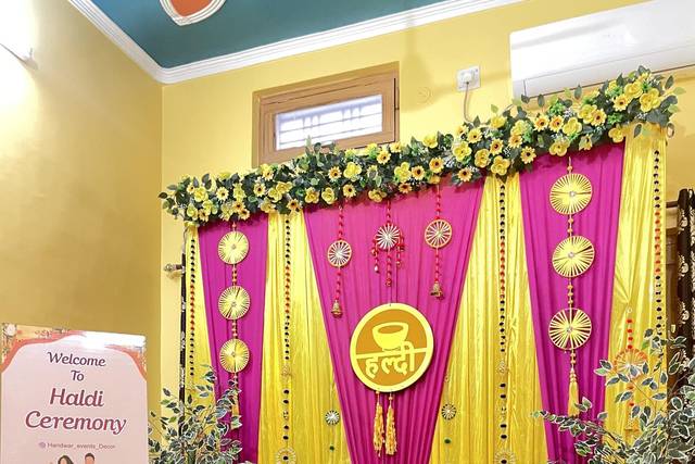 Haldi decor