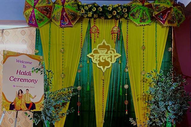Haldi decor