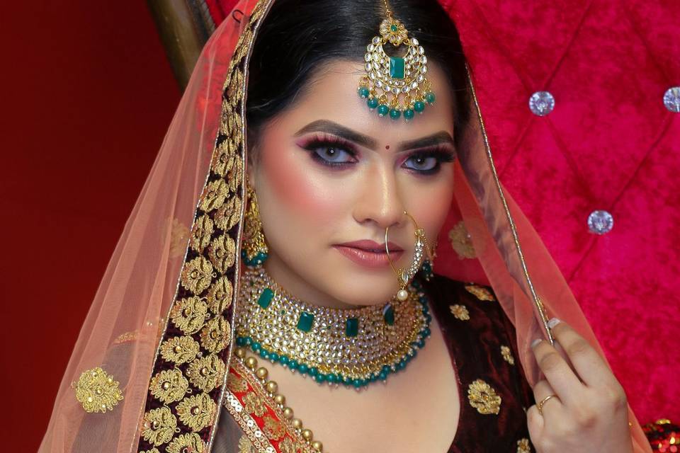 Bridal makeup