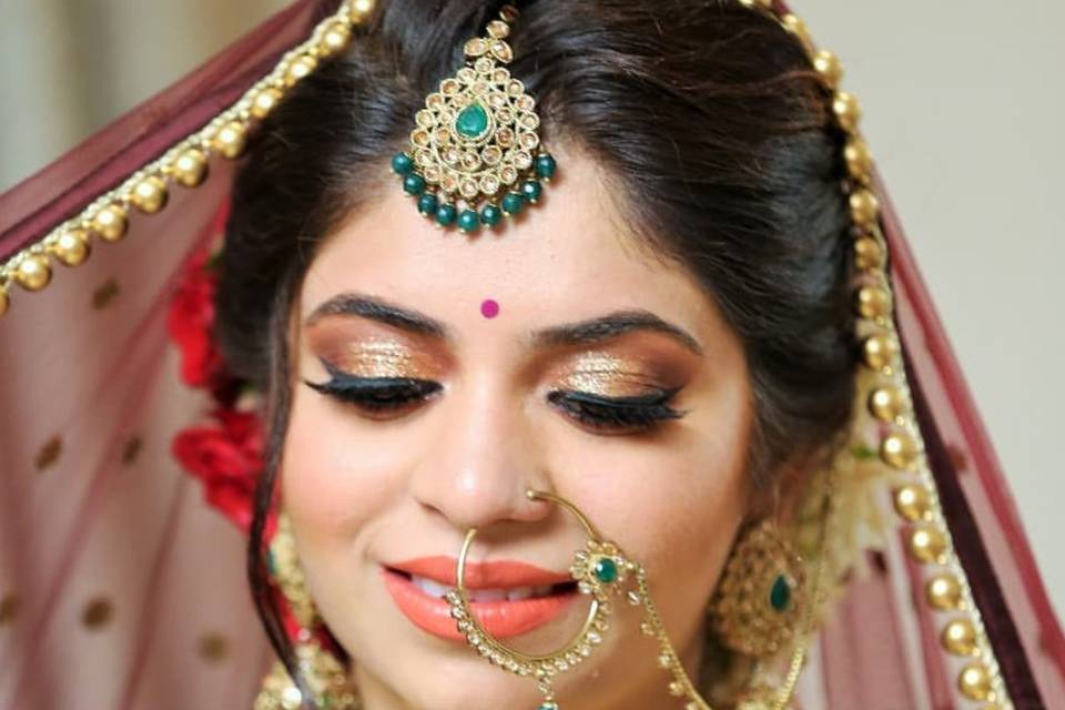 Bridal look