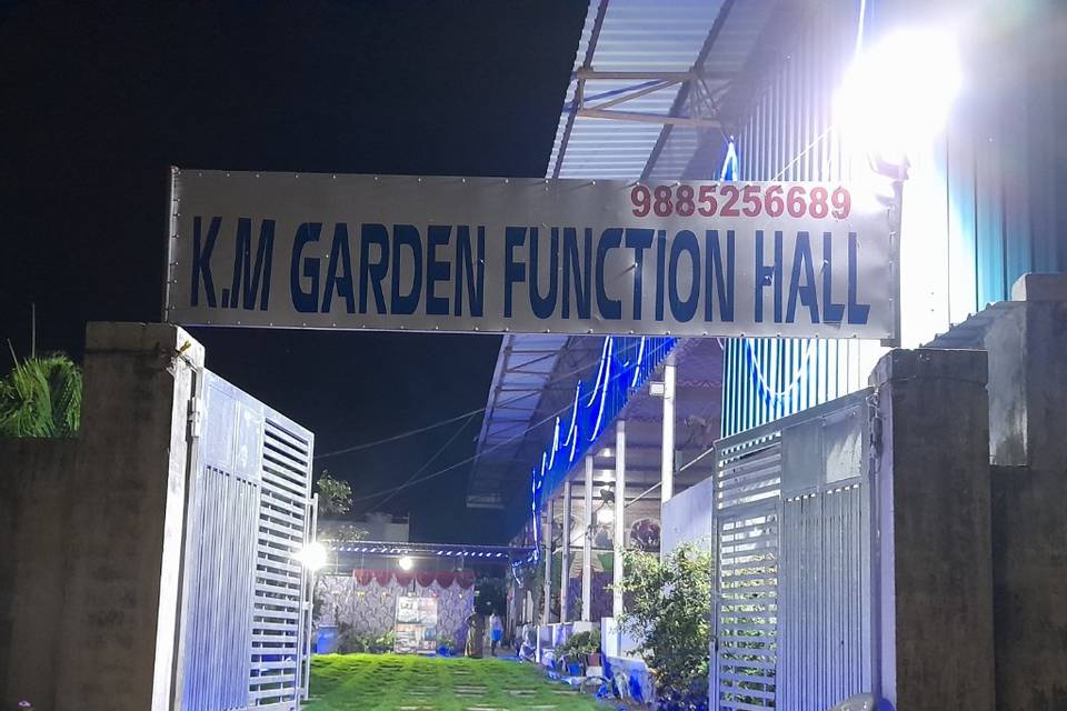 KM Garden Function Hall, Rampally