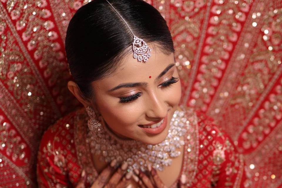 Bridal makeup