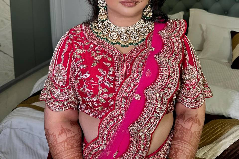 Bridal makeup