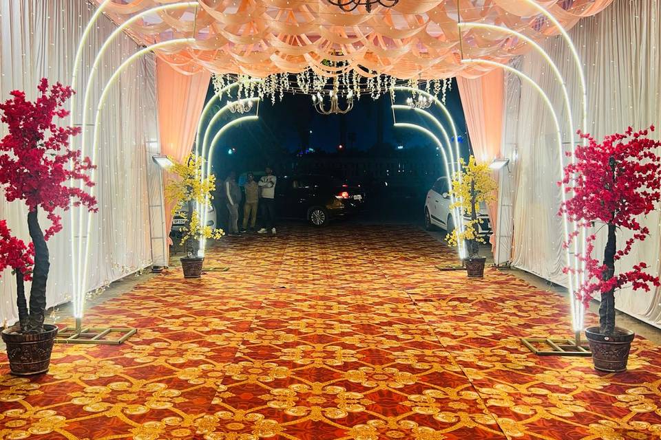 Entrance decor