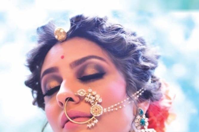 Bridal makeup