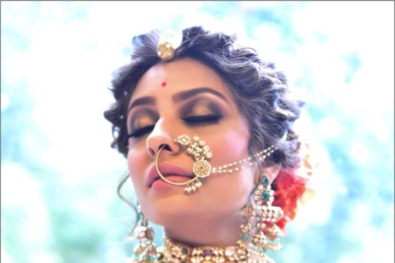 Bridal makeup