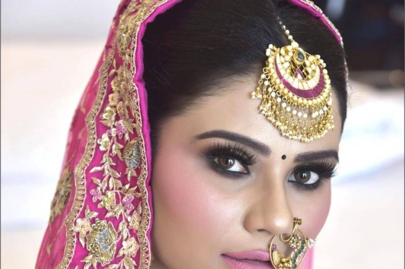 Bridal makeup