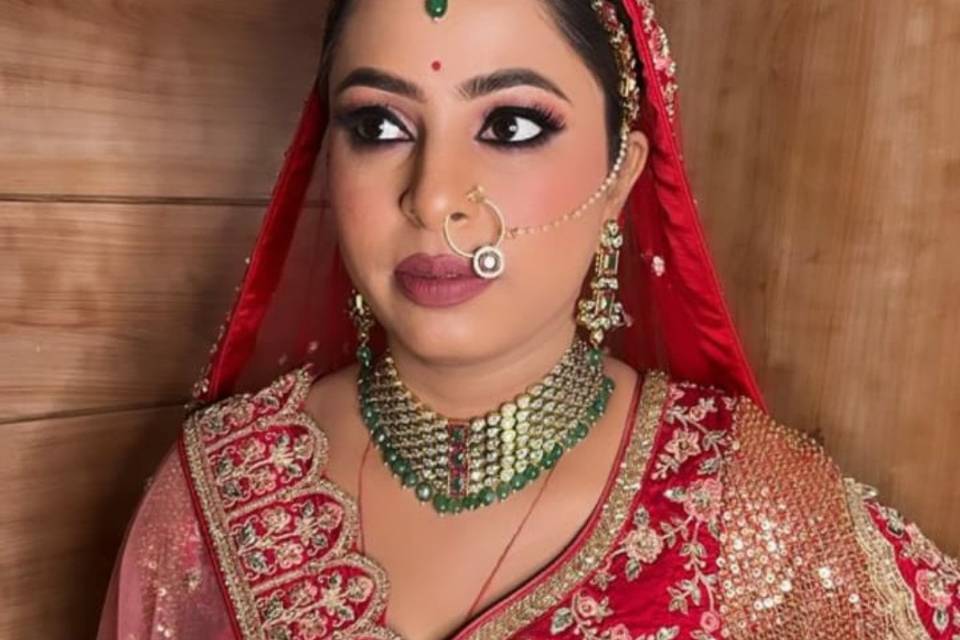 Bridal makeup