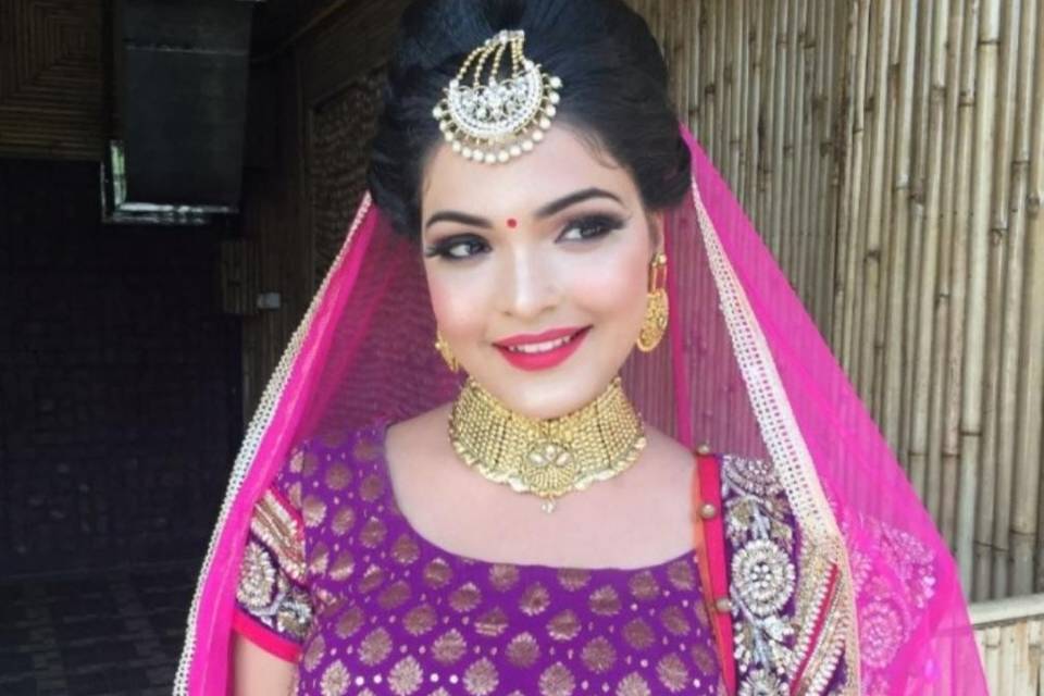 Bridal makeup