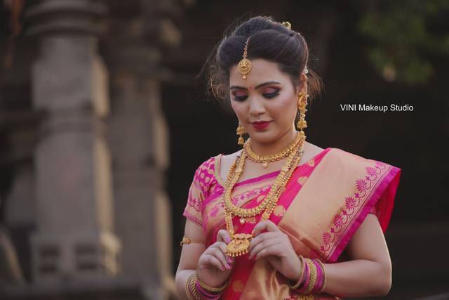 Bridal makeup by Vini