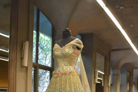 Designer gown