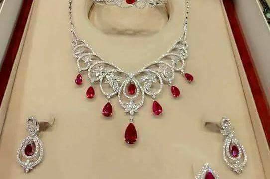 Bridal jewellery set