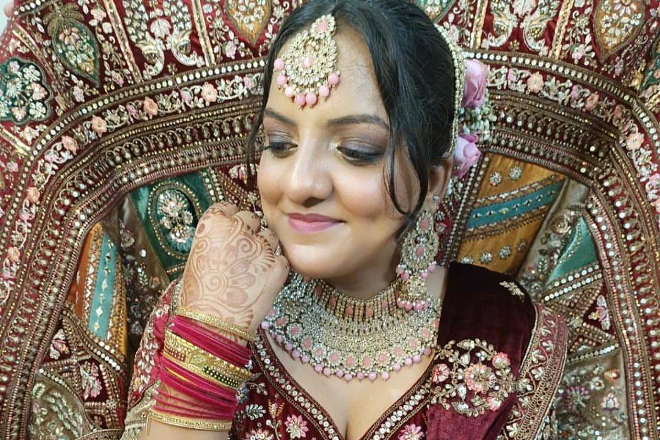 Bridal makeup