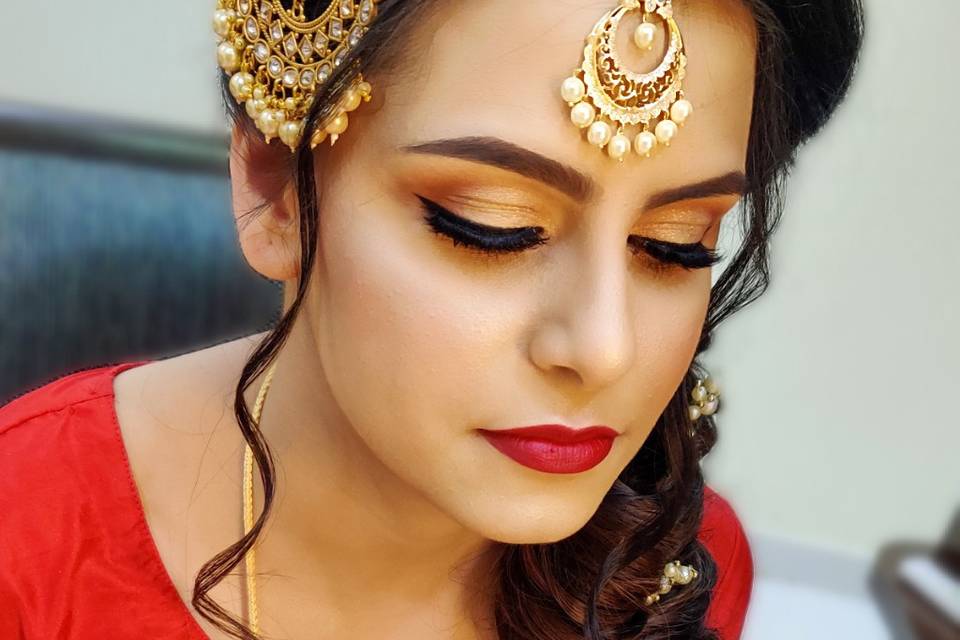 Reception makeup