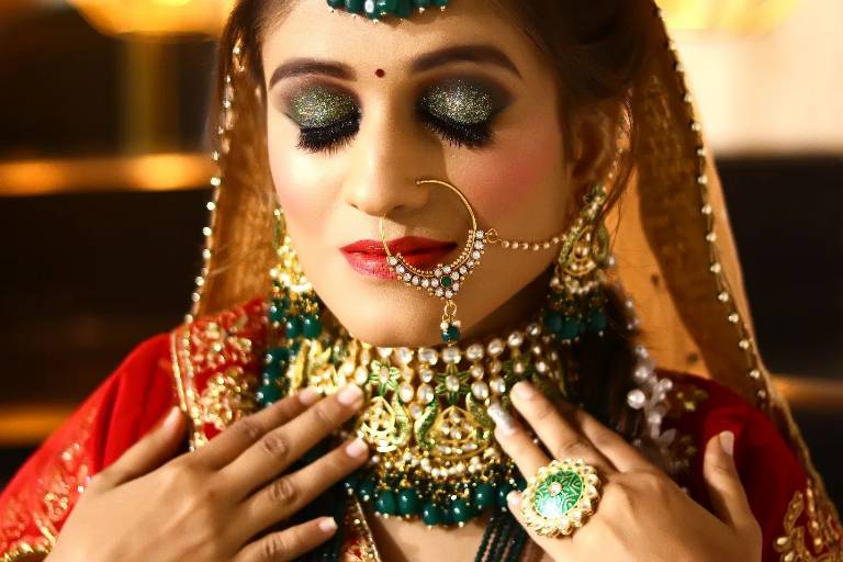 Bridal makeup