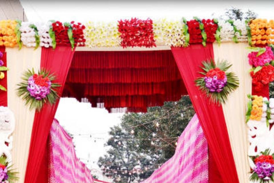 Suraj Marriage Events and Flower Decorations