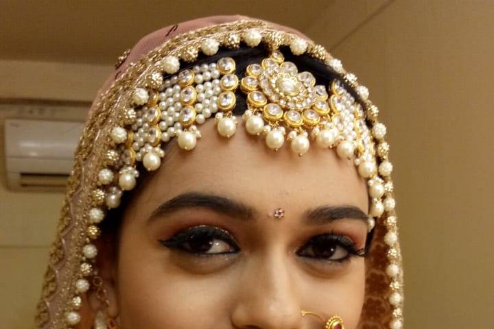 Bridal makeup