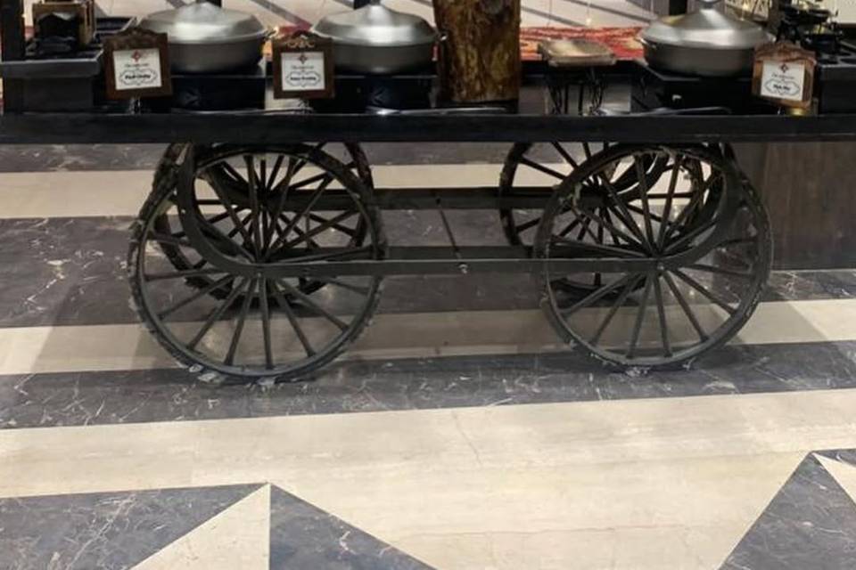 Catering setup