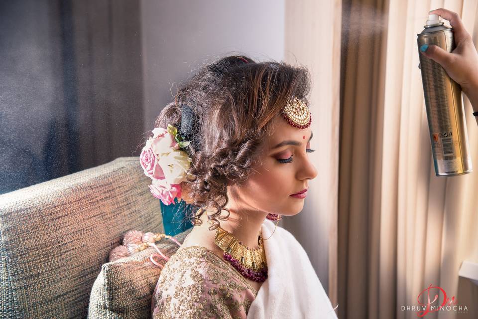 Bridal makeup