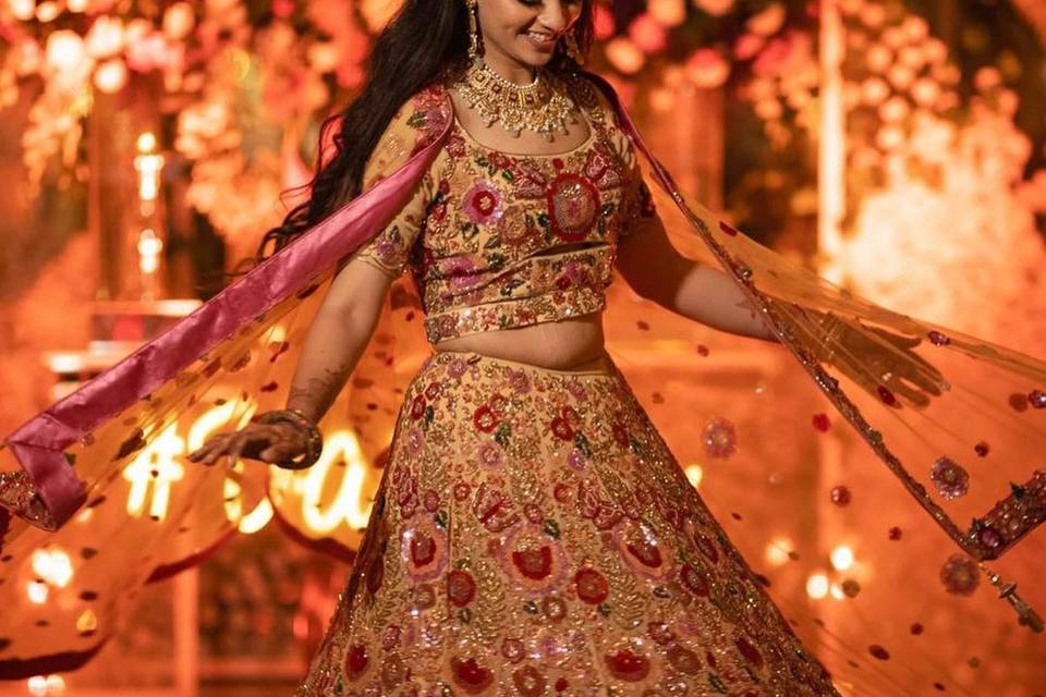 Bridal lehenga