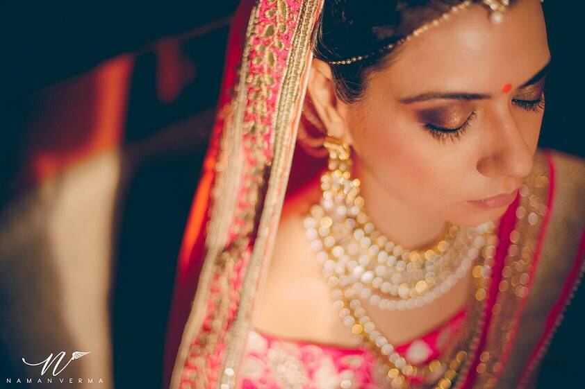 Bridal makeup