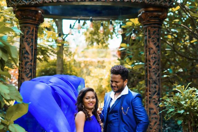 Pre Wed Blue Dress