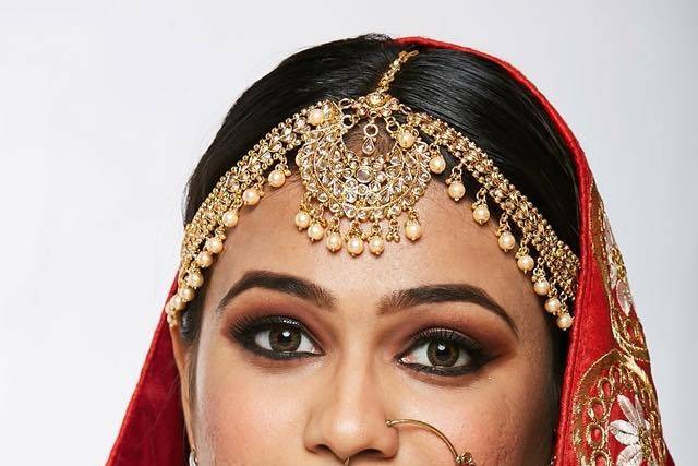 Bridal makeup