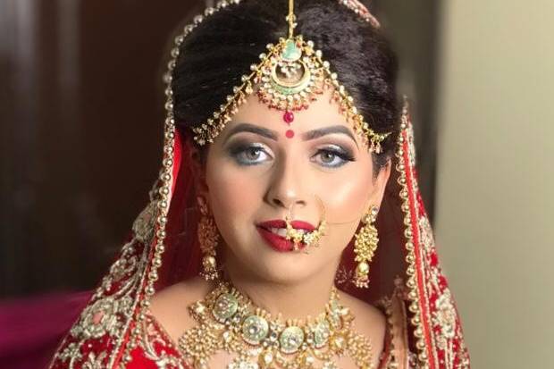 Bridal makeup