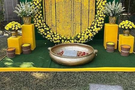 Haldi decor