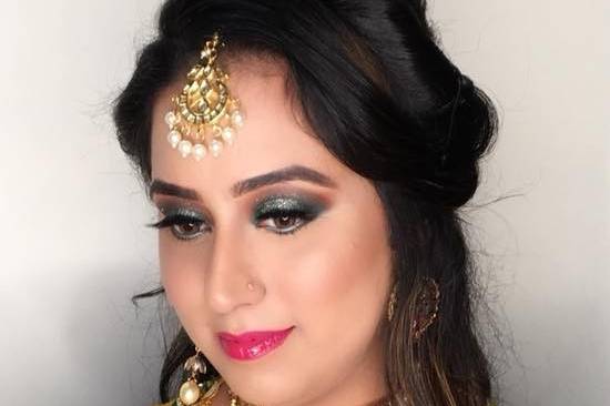 Bridal makeup