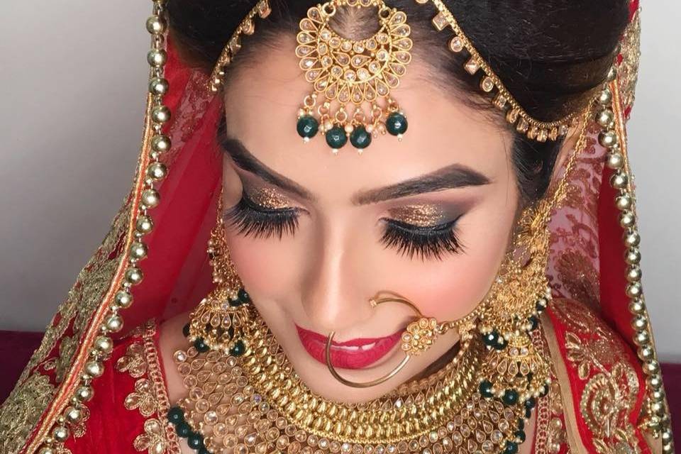 Bridal makeup