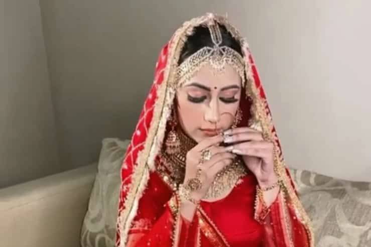 Bridal makeup